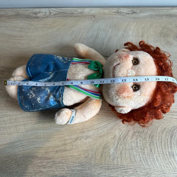 Vintage Kenner 80s Hugga Bunch Hugsy Boy Doll Red Hair Original clothes - Picture 10 of 11